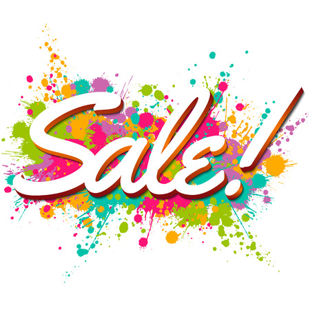 Sale background templateのイラスト素材