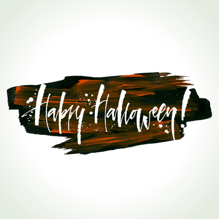 Halloween Letteringのイラスト素材
