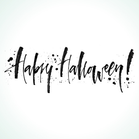 Halloween Letteringのイラスト素材