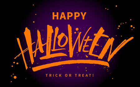 Halloween Letteringの写真素材