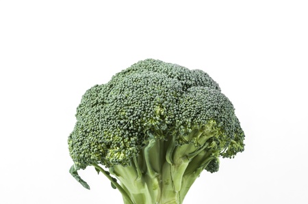 A head of Green brocolli close upの写真素材