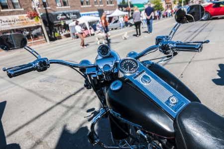 Wheels on wyandotte classic car show on displayの写真素材