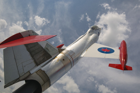 The Canadair CF-104 Starfighter (CF-111, CL-90) was a modified version of the Lockheed F-104 Starfighter supersonic fighter aircraft built in Canada by Canadair under licence. It served with the Royal Canadian Air Force (RCAF) and later the Canadian Forceのeditorial素材