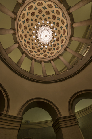 One of the small dome inside the capitol hill USAの写真素材