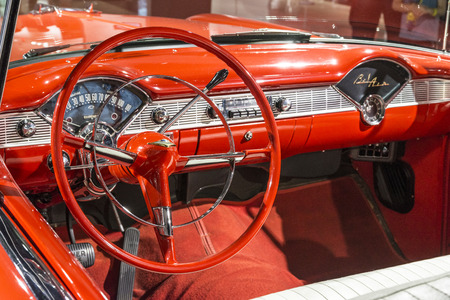 The Chevrolet Bel Air was a full-size automobile that was produced by Chevrolet for the 19501981 model years.のeditorial素材