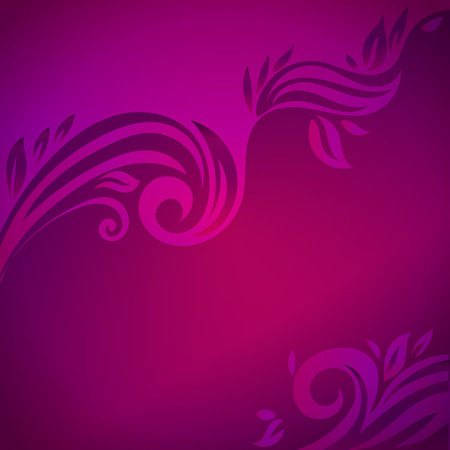 Abstract floral background with leaves for invitations and bunnersのイラスト素材