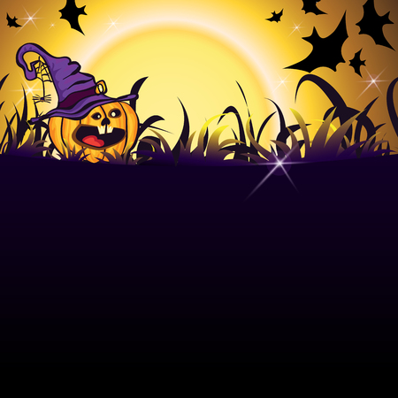 Halloween Party Backgroundのイラスト素材