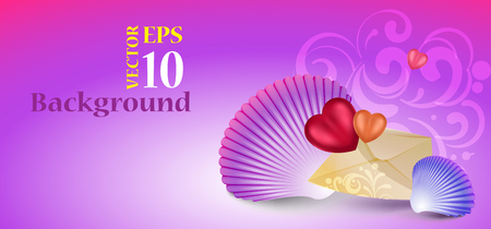 Background for valentines dayのイラスト素材