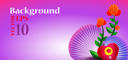 Background for valentines dayのイラスト素材