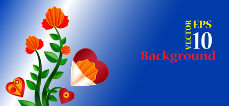 Background for valentines dayのイラスト素材