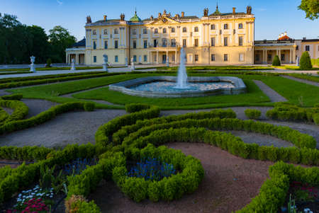 Bialystok Poland 5 June 2016. The historic architecture. Palace in Bialystok , the historic residence of Polish magnateのeditorial素材