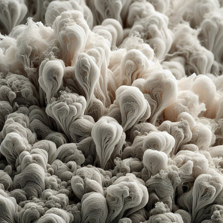 abstract background of white paint, close-up, macro photoの素材