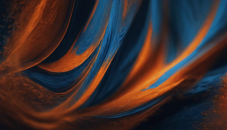 abstract digital fractal background a computer-generated 2D illustrationの素材