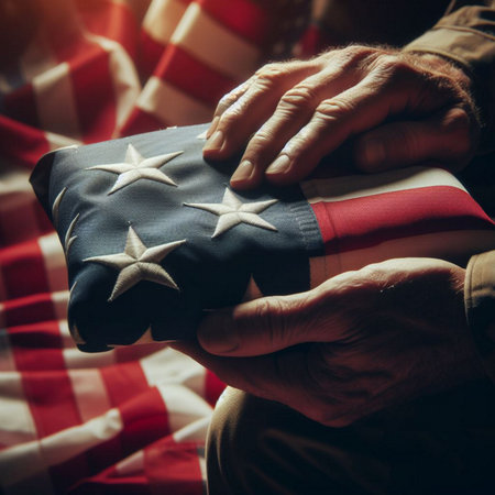 Hands of a man holding a gift in the form of a starの素材