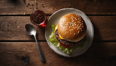 Gourmet cheeseburgerの素材