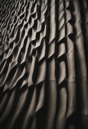 Gray concrete wall backgroundの素材