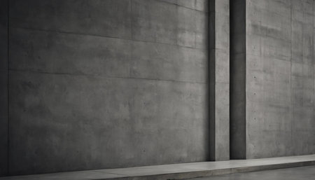 Gray concrete wall backgroundの素材