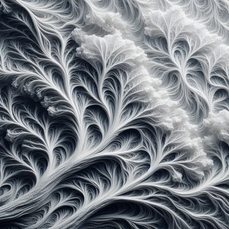 Abstract fractal. Fractal art background for creative design. Decoration for wallpaper, desktop, poster, cover booklet. Print for clothes, t-shirt. Creative illustration for designの素材