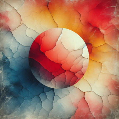 Grunge background with space for text or image. For creative layout design, vintage-style illustrations, and web site wallpaper or textureの素材