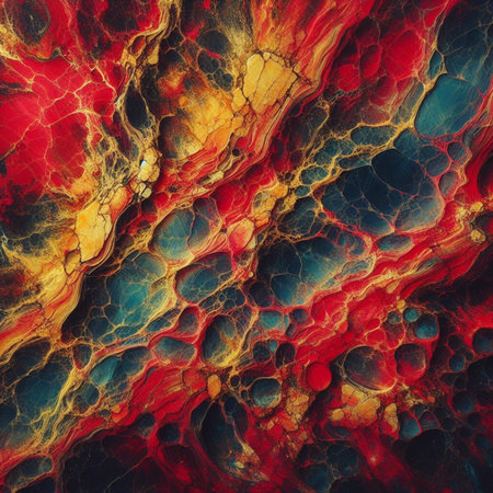 Abstract grunge textured background. With different color patterns: yellow (beige); brown; red (orange)の素材