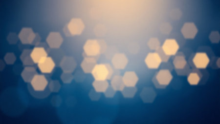 Abstract background with bokeh. Soft light defocused spots.の素材