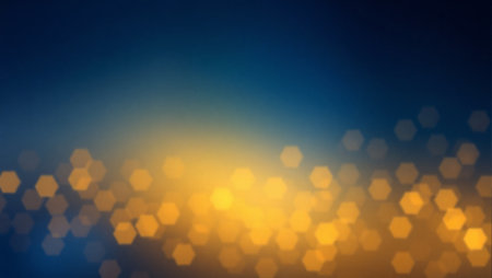 Abstract background with bokeh defocused lights. Vector illustration.の素材