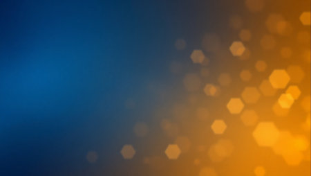 A blue background with a lot of circles. The circles are scattered all over the backgroundの素材