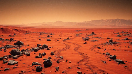 Landscape of the Namib Desert in Namibia, Africa.の素材