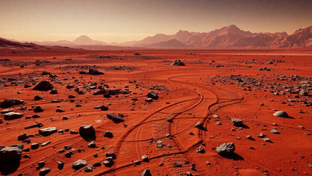 Landscape of Namib Naukluft National Park in Namibiaの素材