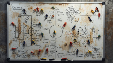 Miniature people : engineer team working on a construction site. Construction concept.の素材