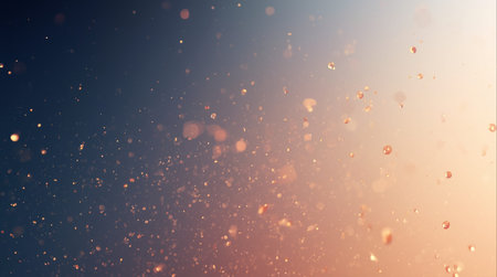 Abstract bokeh background. 3d rendering, 3d illustration.の素材