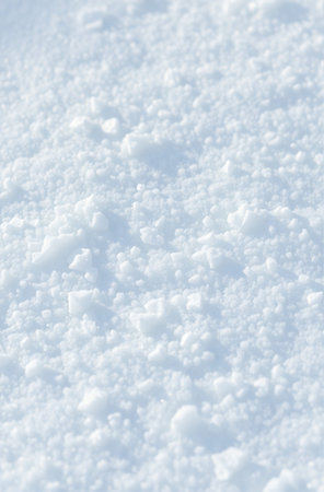 Background of fresh snow. Texture of fresh snow. Winter background.の素材