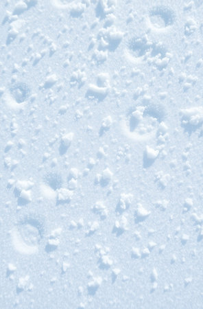 Close-up of snow texture. Abstract background and texture for design.の素材