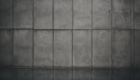 Abstract gray concrete wall texture background. 3d rendering, 3d illustration.の素材