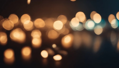 Abstract circular bokeh background of Christmaslight. Bokeh backgroundの素材