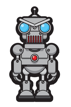 Funny Robotのイラスト素材