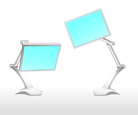 monitorのイラスト素材