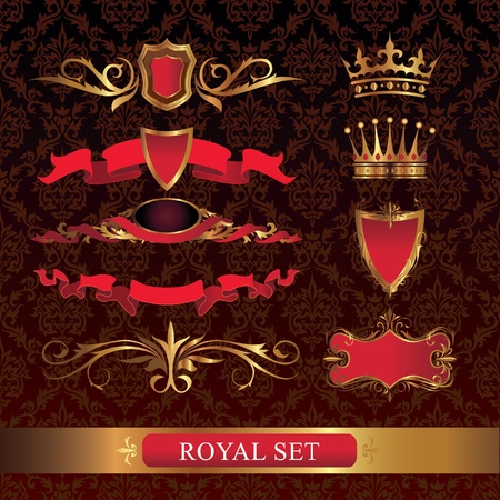 Royal setのイラスト素材