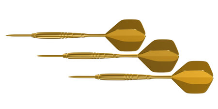Dart Arrows - isolated