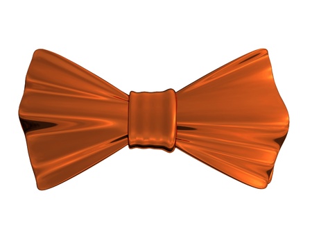 Bowtie Bronze, isolatedの写真素材