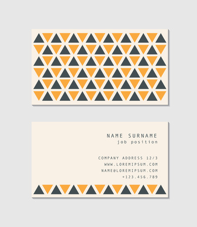 Modern business card templateのイラスト素材