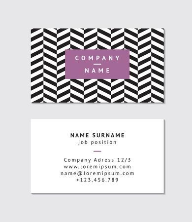 Modern business card templateのイラスト素材
