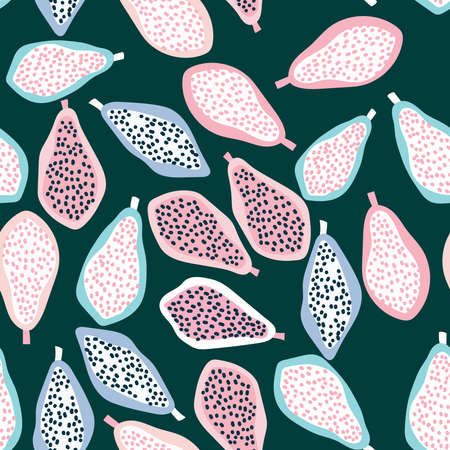 summer patterns. Fruit.Suitable for fabric,bed linen,accessories,clothesのイラスト素材