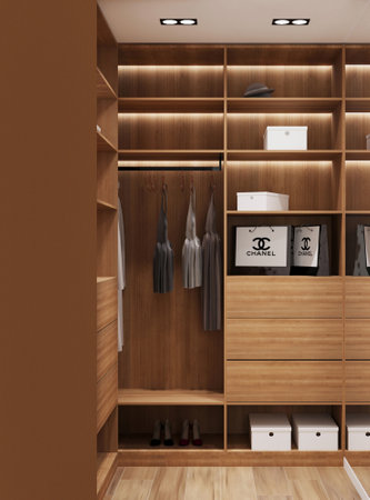 A wardrobeの写真素材