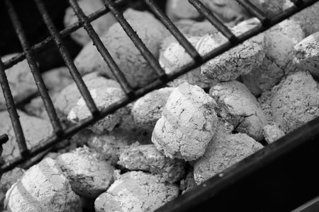 Hot grillの写真素材