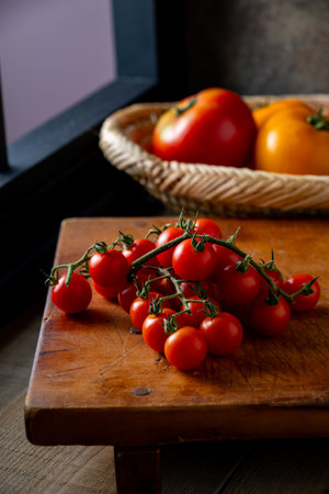 Tomatoes.
Image of fresh tomatoes.の写真素材