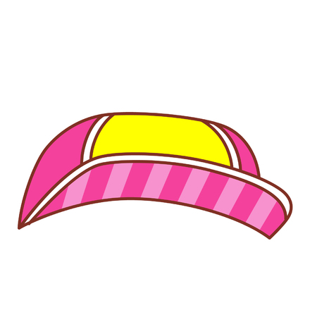 Fashionable capのイラスト素材