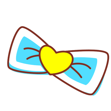Cartoon ribbonのイラスト素材