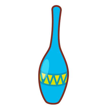 Cartoon maracaのイラスト素材