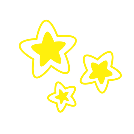 Cartoon starsのイラスト素材